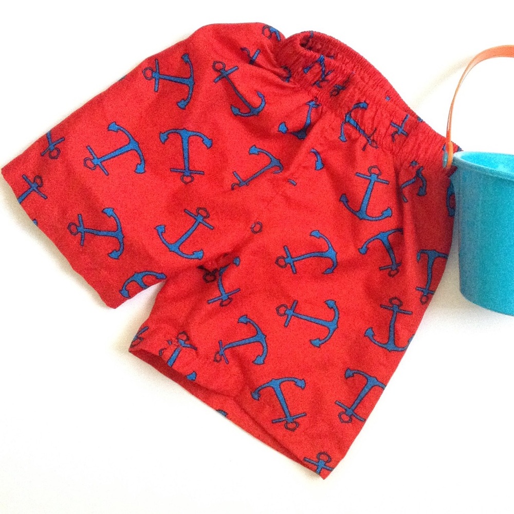 Vintage Baby Boy's MAX GRAY Nautical Shorts